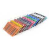 12 Color OD2.7 Fiber Optic Fusion Splice Protection Sleeves 60mm, 1200pcs (100pcs each color)
